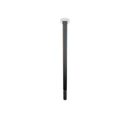 316, 1/2"-13 Hex Head Cap Screw, Plain Stainless Steel, 9-1/2 in L