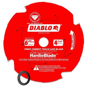 6-1/2in. 4-Teeth Track Saw Blade for JamesHardie and Fiber Cement