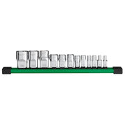 Dr E-Torx 12pc 1/4 In.,3/8 In.,1/2 In.