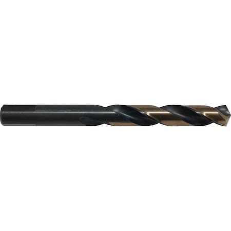 9/32 HSS 135 Degree Heavy Duty Mechanics Length Drill Cle-Line 1875R Black & Gold RHS/RHC Bulk 400/Box