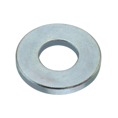 Flat Washer, For Screw Size 5/16" ,Steel Zinc Plated Finish