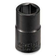 Socket 1/2" Drive 6 Point Standard Black
