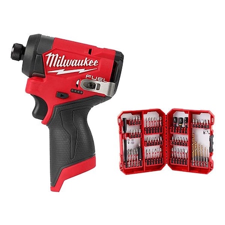 Impact Driver Kit, 3600 RPM, 12 V DC
