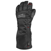 Heated Gloves, Black, Polyester, L, PR