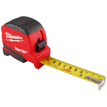 Tape Measure,16 ft L Blade SAE