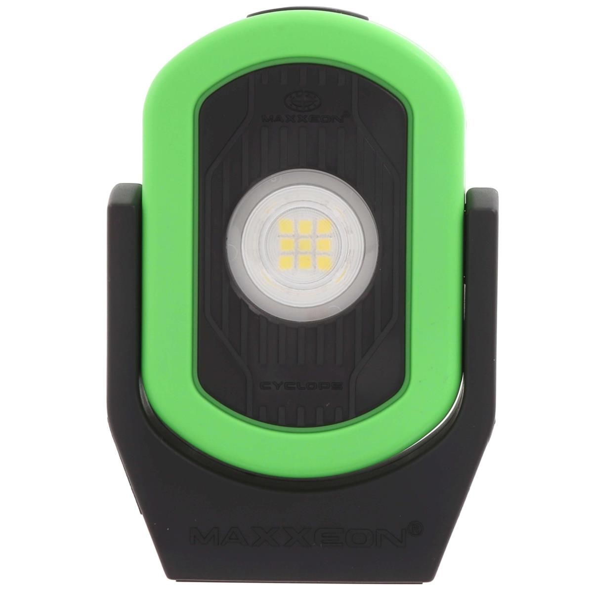 Workstar 811 CYCLOPS 720 Lumen USB-C Rechargeable Work light with Magnetic Base - HiViz Green