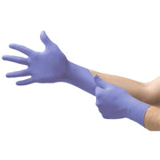 Supreno SE SU-690, Disposable Gloves, 4.3 mil Palm, Nitrile, Powder-Free, XS, 100 PK, Violet Blue
