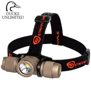 ProTac 2.0 Ducks Unlimited High Lumen USB Rechargeable Headlamp, Desert Tan