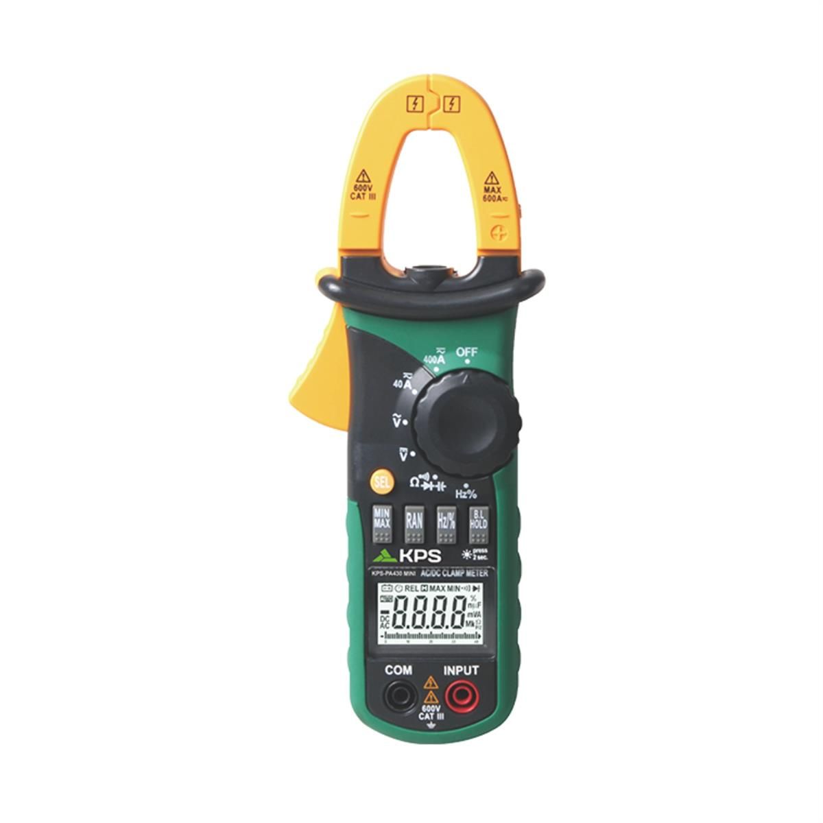 KPS PA430 MINI Digital Clamp Meter for AC/DC Voltage and Current