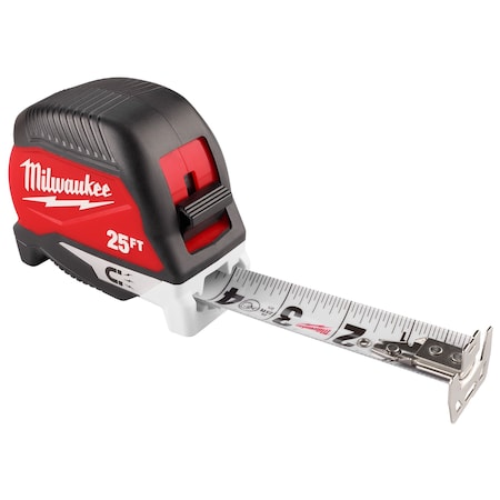 25ft Electrician's Magnetic Tape Measure