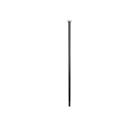 18-8, 1/2"-13 Hex Head Cap Screw, Plain Stainless Steel, 20 in L