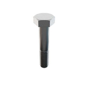 316, 7/8"-9 Hex Head Cap Screw, Plain Stainless Steel, 4-1/2 in L