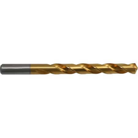 No 32 118 Degree General Purpose Jobber Length Drill Cle-Line 1898T TiN HSS RHS/RHC