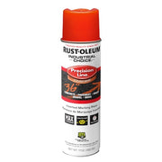 Precision Line Marking Paint, Inverted, Alert Orange, 20 oz