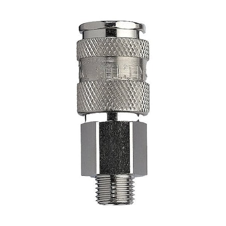 Quick Connect Socket,Brass,2 3/8" L