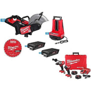 MXF Cut-Off Saw Kit + M18 FUEL Combo Kit
