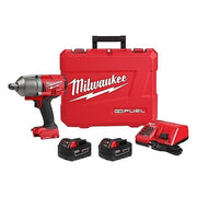 M18 FUEL w/ ONE-KEY High Torque Impact Wrench 3/4" Friction Ring Kit + M18 XC5.0 Resistant Battery