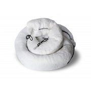 Sorbent Boom, 26 1/4 gal, Oil, White, 4 PK