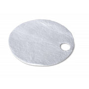 Sorbent Pad, 9.9 gal, 22 in Dia., Oil, White, Renewable Natural Fibers