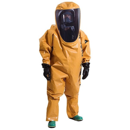 Chemical Protective Suits,Orange,2XL