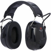 Headset, 21dB, Headband, Black, AA Batteries