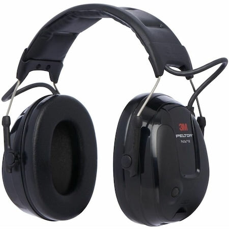 Headset, 21dB, Headband, Black, AA Batteries