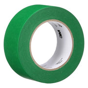 UV-Resistant Masking Tape, 4.8 mil Thick, Green, Rubber Adhesive