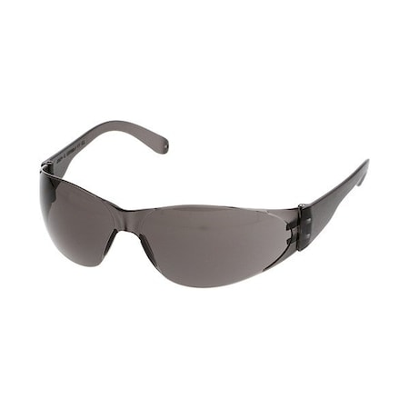 Checklite (CL1), Safety Glasses, UV-AF Anti-Fog, Polycarbonate Lens, Smoke Frame, Frameless, 1 PR