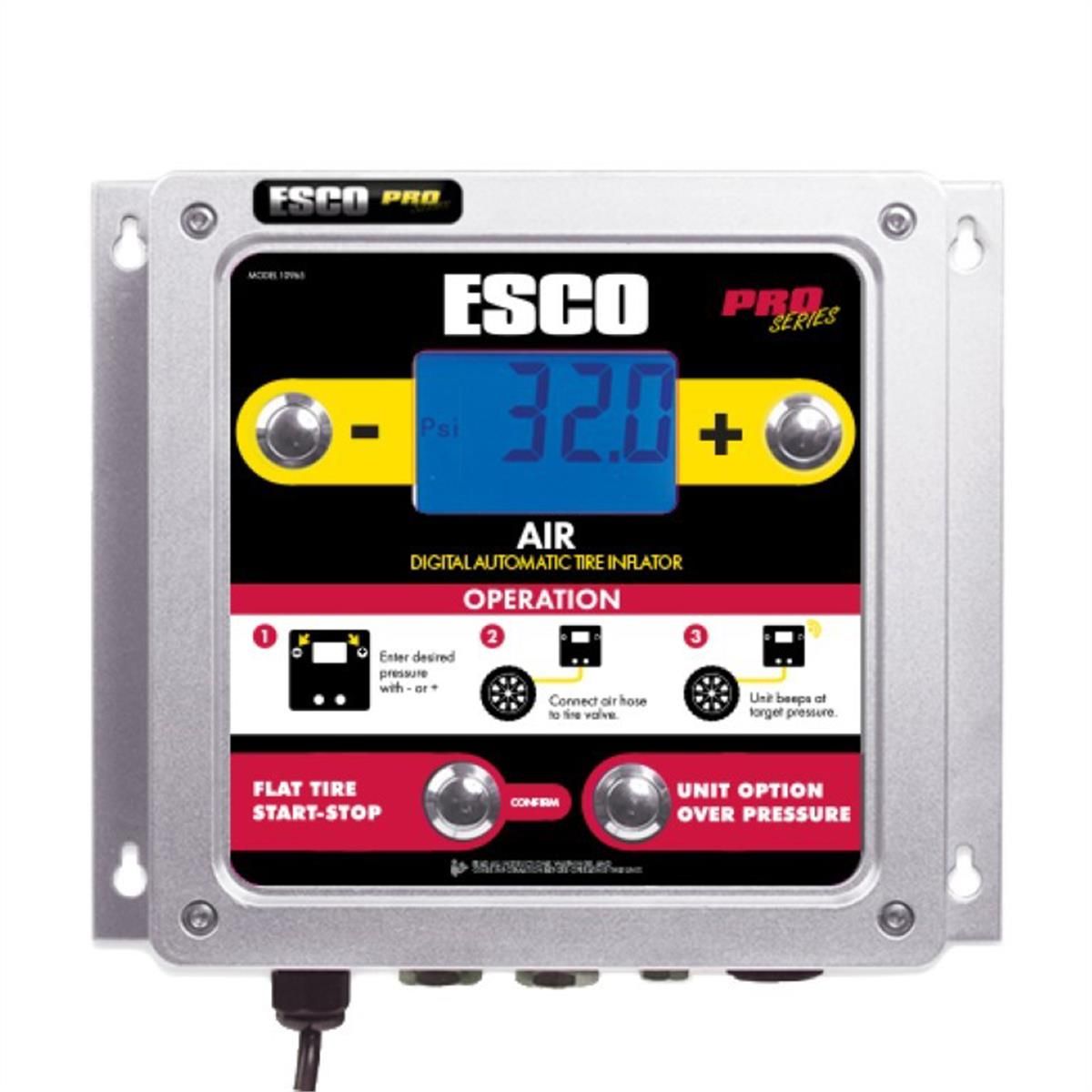 Digital Wall Mounted Tire Inflator-Aluminum