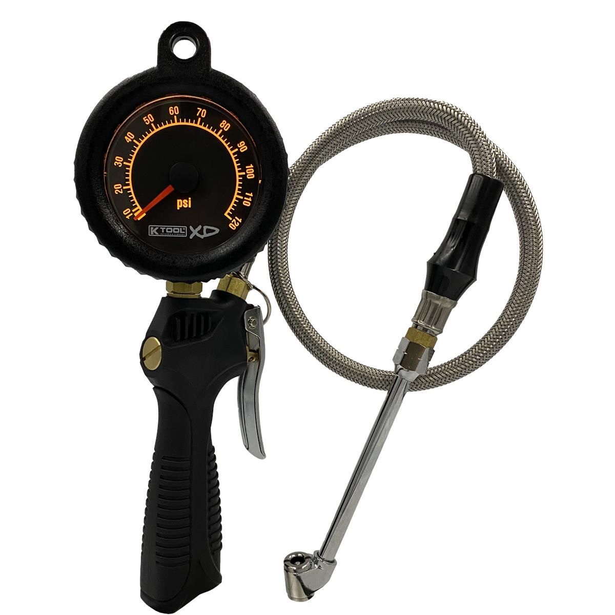 Tire Inflator Gauge with Backlight