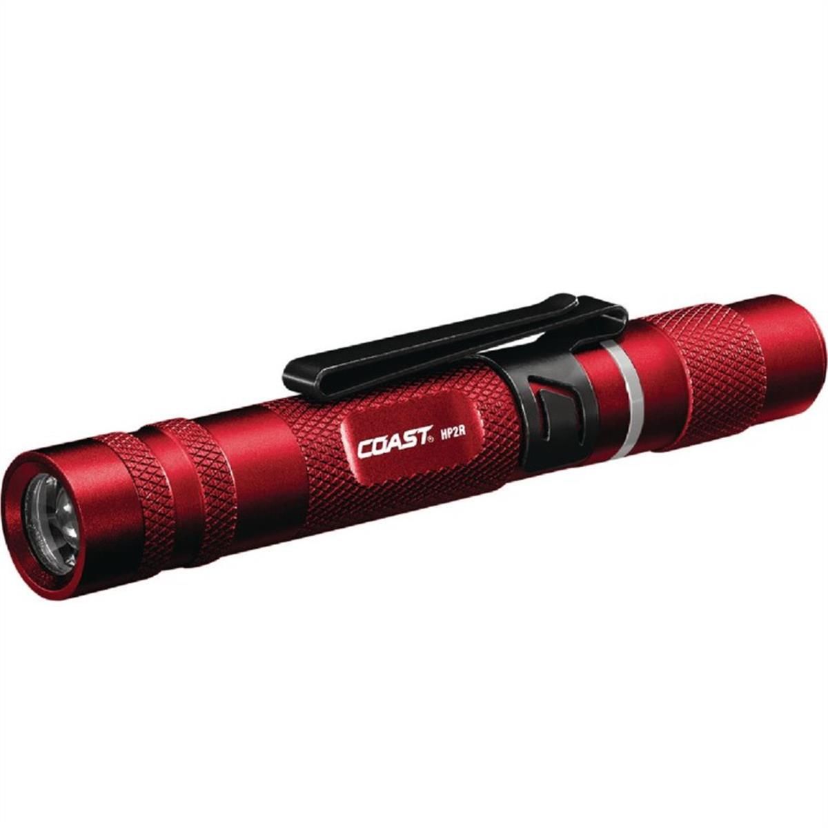 HP2R 280 Lumen Rechargeable Penlight with Twist Focus - Red