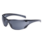 Virtua AP, Safety Glasses, Anti-Scratch, Gray Lens, Gray Frame, Frameless