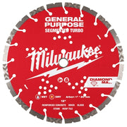 12" Diamond Max Segmented Turbo, General Purpose Diamond Blade