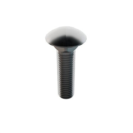 Carriage Bolt, Square Neck, 5/8"-11, 2 1/2 in L, Stainless Steel, 18-8, Not Applicable, 25 PK