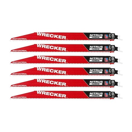 12 in x 6 TPI Reciprocating Saw Blade Combo Pack