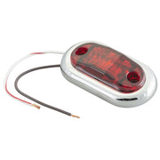 Side Marker Lamp, LED, 2-1/2 In, Red
