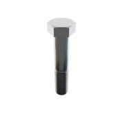 18-8, 1"-8 Hex Head Cap Screw, Plain Stainless Steel, 5 in L, 5 PK