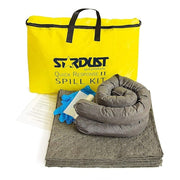 Spill Kit, 6 Gallon Volume Absorbed Per KIt, Chemicals/Hazardous Materials, 24 Components, Yellow
