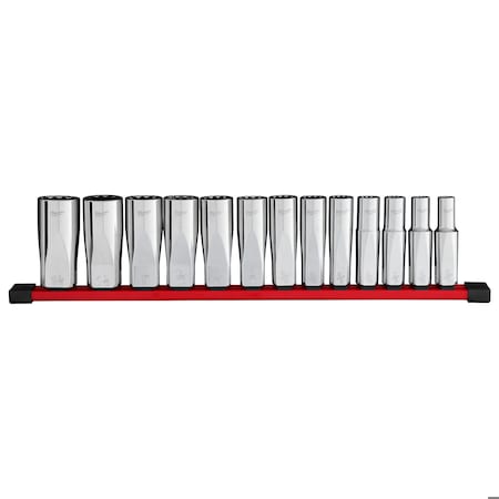 Deep Well Socket Set - SAE 12pt