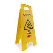 FLOOR SIGN W/CAUTION WET FLOOR