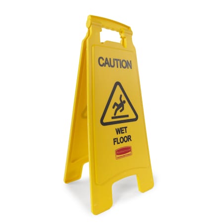 FLOOR SIGN W/CAUTION WET FLOOR