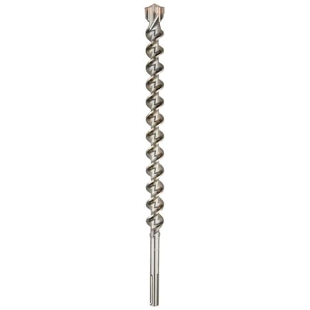 MX4 4-Cutter SDS MAX Rotary Hammer Drill Bits, 1-1/2" X 18" X 23"