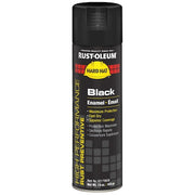 High Performance Spray Paint, Black, High Gloss, Solvent, 15 oz