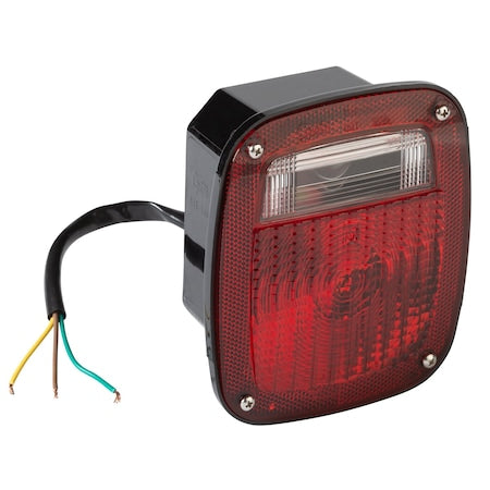 Stop-Turn-Tail Lamp,Three Stud,6.75 In
