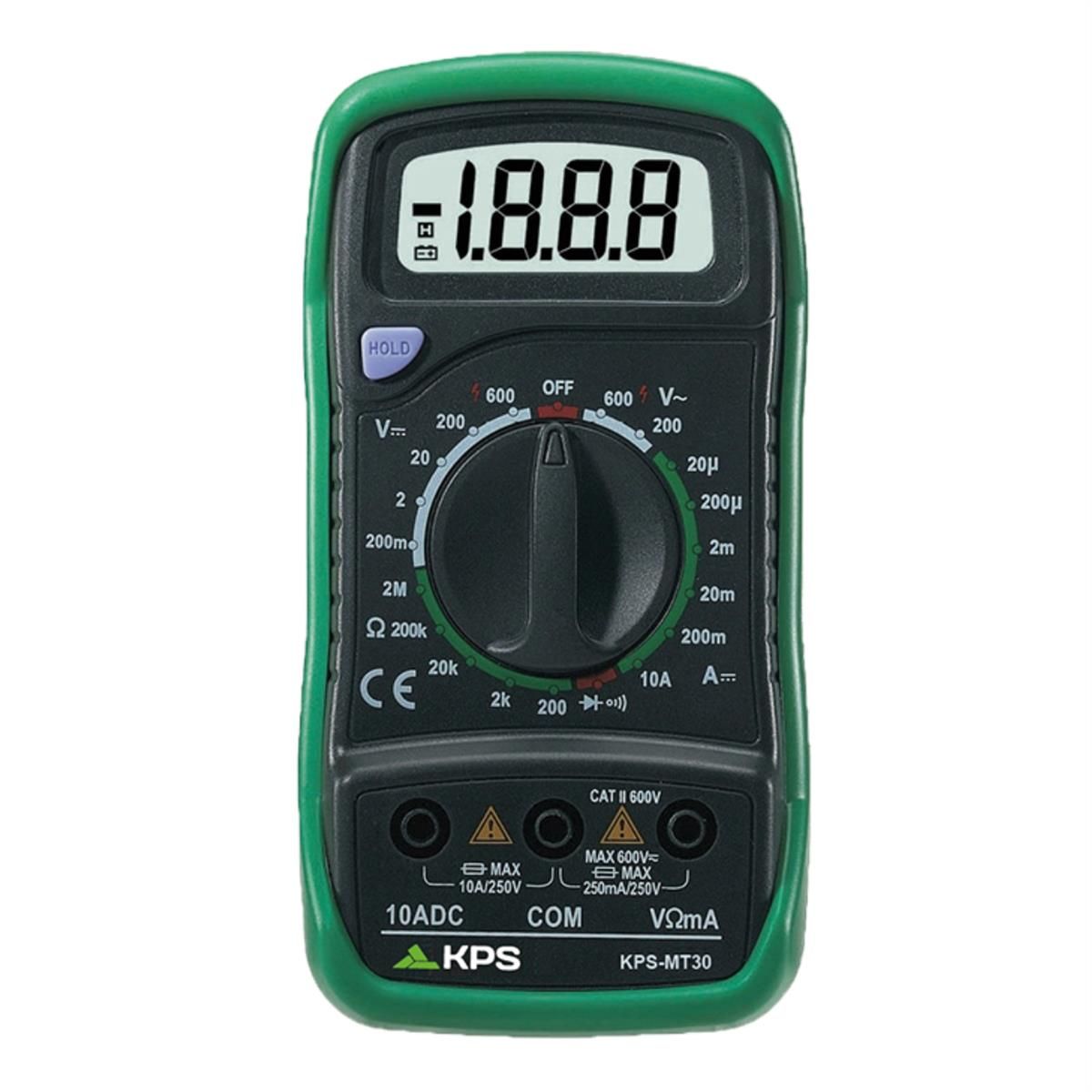 KPS MT30 Digital Multimeter for AC/DC Voltage and DC Current