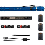HP3R 500 Lumen Rechargeable Penlight with Twist Focus - Blue