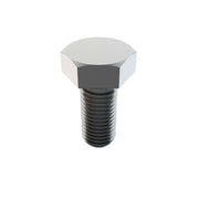 18-8, 1"-8 Hex Head Cap Screw, Plain Stainless Steel, 2-1/4 in L