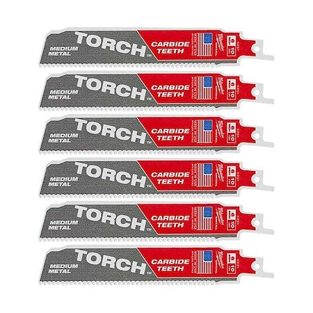 6 in x 10 TPI, Reciprocating Saw Blade Combo Pack