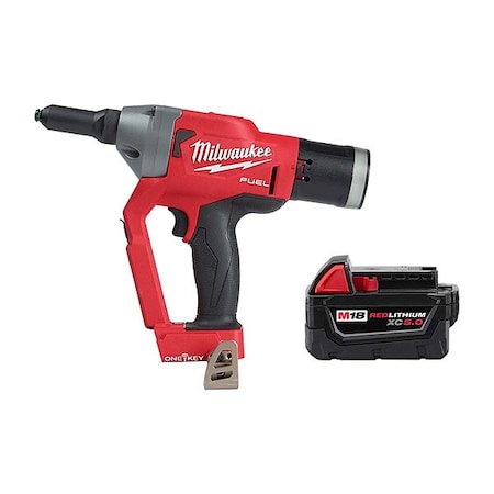 M18 FUEL Rivet + M18 RDL XC5.0 Battery