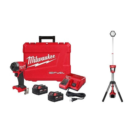 M18 FUEL Impact Driver + M18 Tower Light